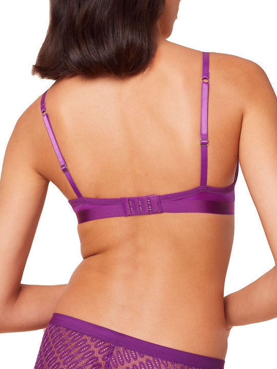 Triumph Aura Spotlight Bra with Light Padding Underwire Purple