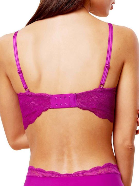 Triumph Smart P Ex Women's Bralette Bra Fuchsia