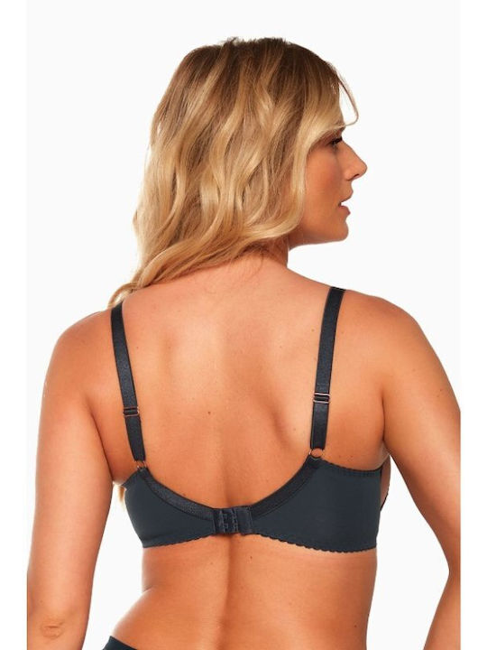 Gaia Bra without Padding Underwire Blue