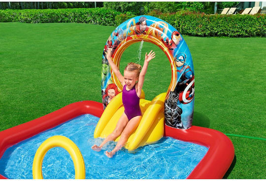 Bestway Kinder Pool PVC Aufblasbar 211x198x125cm