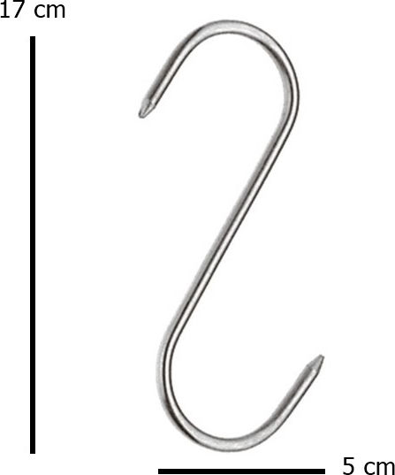 Τσιγκέλι Κρεάτων Inox 17εκ.