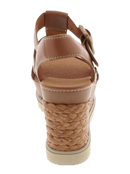 Abbot Women's Platform Shoes Tabac Brown