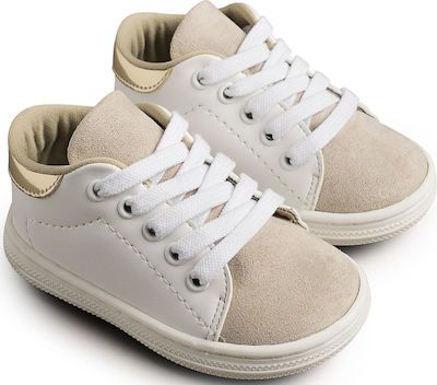 Babywalker Βαπτιστικά Sneakers Μπεζ /beige