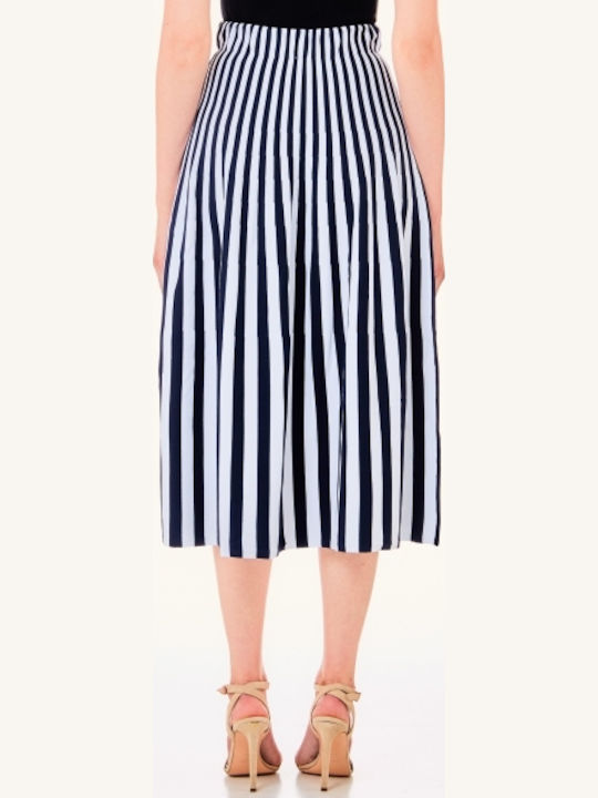 High-waisted Skirt Blue