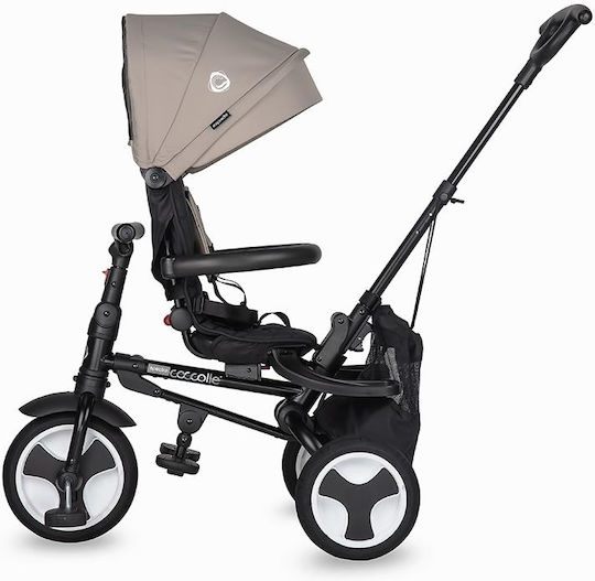 Coccolle Spectra Foldable & Convertible Kids Tricycle For 1-3 Years Gray