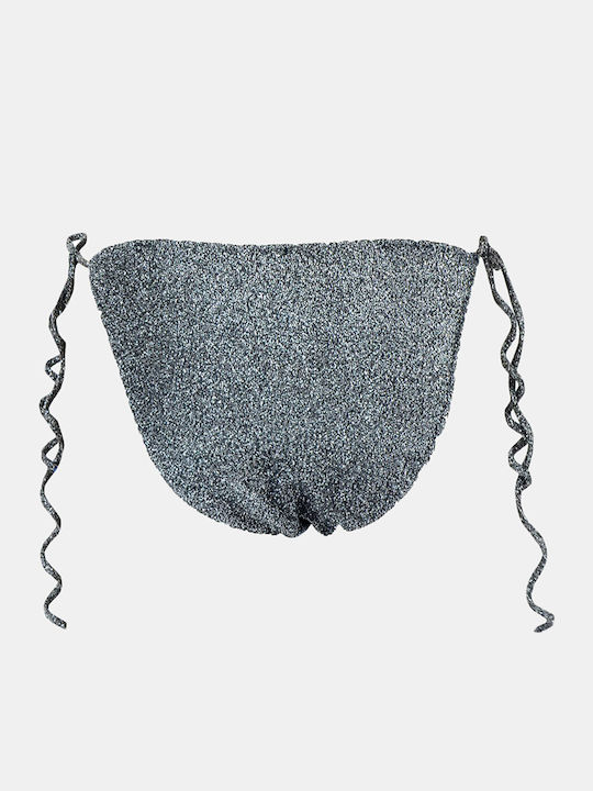 Bikinihosen Slip Silber