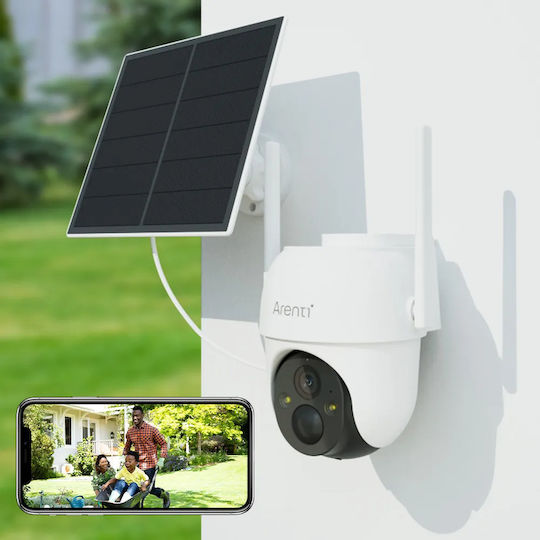 Arenti IP Κάμερα Παρακολούθησης Wi-Fi Full HD+ 4MP Αδιάβροχη Μπαταρίας με Αμφίδρομη Επικοινωνία και Φακό 4mm