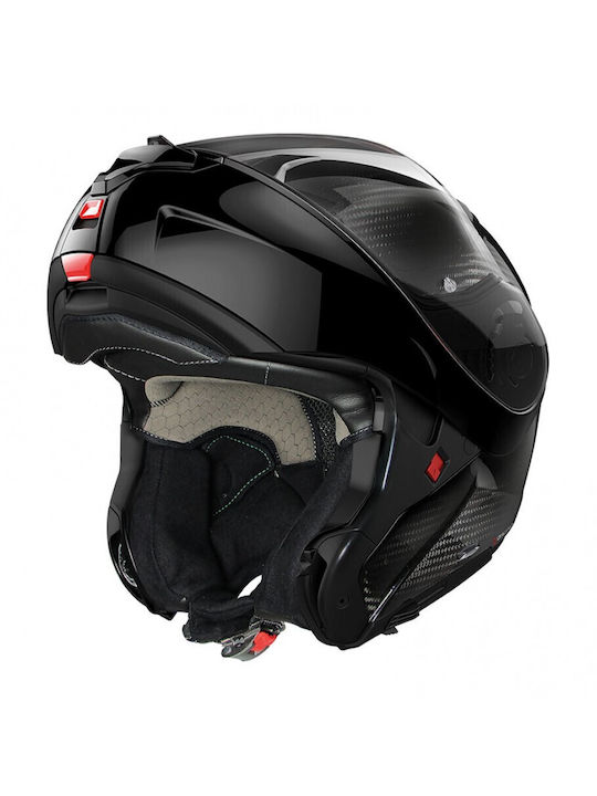 X-Lite X-1005 Ultra Carbon Glossy Black Motorradhelm Aufklappbar