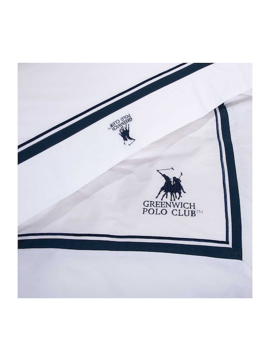 Greenwich Polo Club Sheet Sets Queen 240x270cm. 2174 White 4pcs