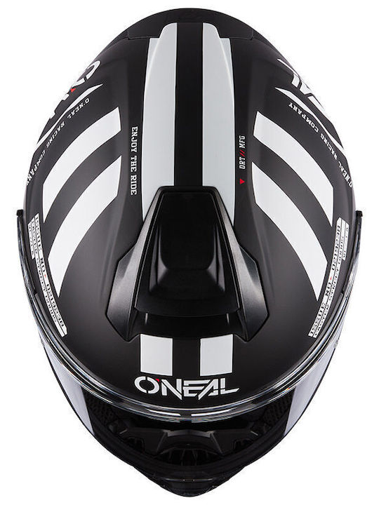 O'neal Challenger Warhawk V.24 Full Face Helmet with Sun Visor ECE 22.06 Black/White/Red