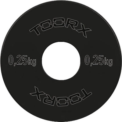 Toorx Set of Plates Olympic Type Rubber 1 x 0.25kg Φ50mm