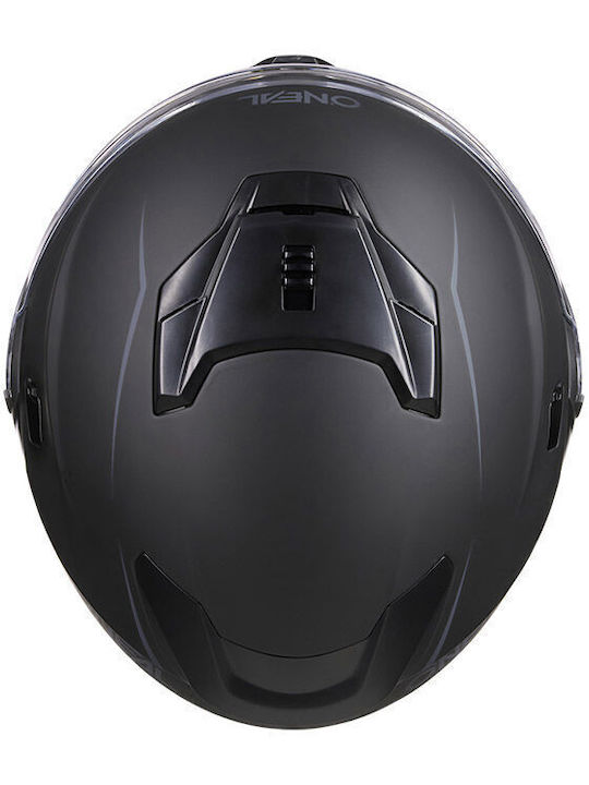 O'Neal DSRS Solid V.24 Solid Black Matt Κράνος Μηχανής Full Face ECE 22.06 με Sunvisor