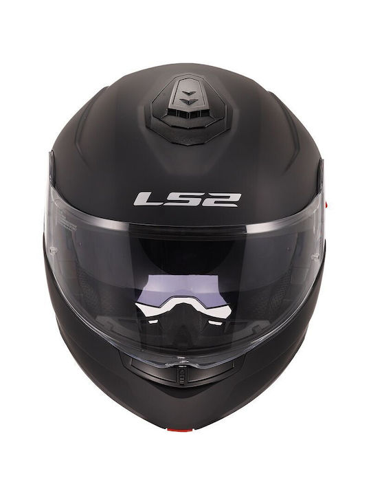 LS2 Strobe II Black Matt Κράνος Μηχανής Flip-Up ECE 22.06 1580gr