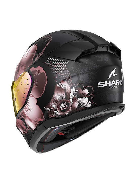 Shark D-skwal 3 Mayfer Mat Motorradhelm Volles Gesicht ECE 22.06 1540gr