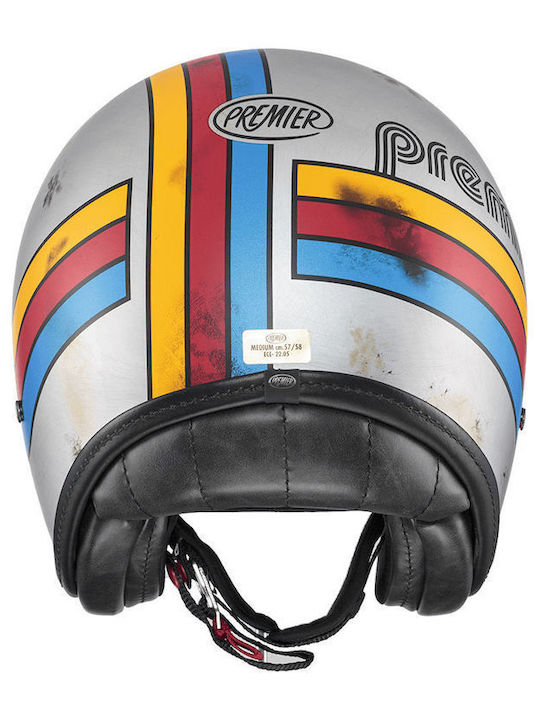Premier Vintage Platinum Edition Κράνος Μηχανής Jet ECE 22.05 990gr