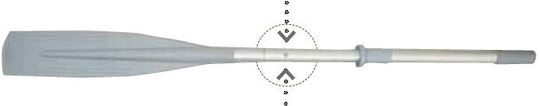 Eval 00741-16 Canoe & Kayak Paddle Σπαστό 83-160cm