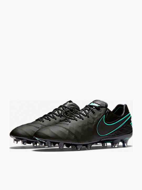 Nike Tiempo Legend VI Football Shoes with Cleats Black