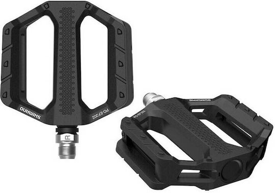 Shimano PD-EF202 Πετάλια Ποδηλάτου Πλατφόρμα Μαύρα