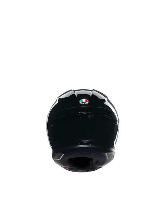 AGV K6 S Solid Black Κράνος Μηχανής Full Face 1255gr με Pinlock