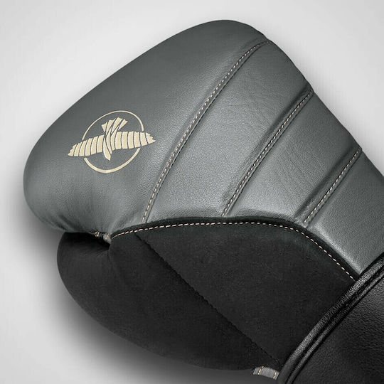 Hayabusa Synthetic Leather Boxing Competition Gloves Black