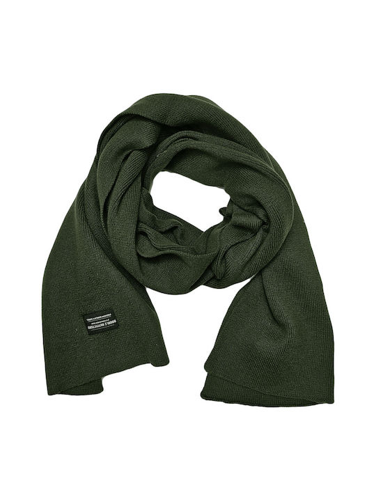 Double Men's Scarf Khaki