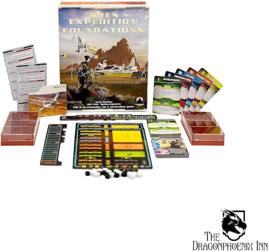 Разширение на играта Terraforming Mars: Ares Expedition - Foundations за 1-6 играчи 14+ години (EN) Stronghold Games