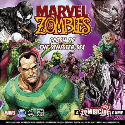 Cool Mini Or Not Game Expansion Marvel Zombies: A Zombicide Game – Clash of the Sinister Six for 1-6 Players 14+ Years (EN)