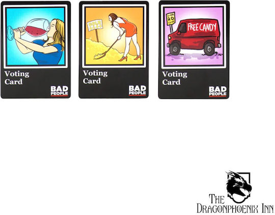 Board Game Bad People for 3-10 Players 17+ Years Old (EN) Dyce Games
