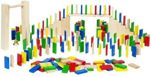 Επιτραπέζιο Παιχνίδι Ντόμινο για 1+ Παίκτες 5+ Ετών Goki