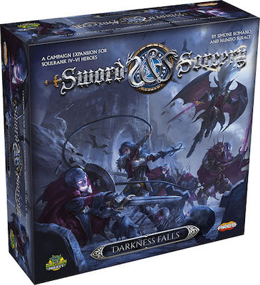 Ares Games Board Game Sword & Sorcery Darkness Falls for 1-5 Players 13+ Years GRPR103 (EN)