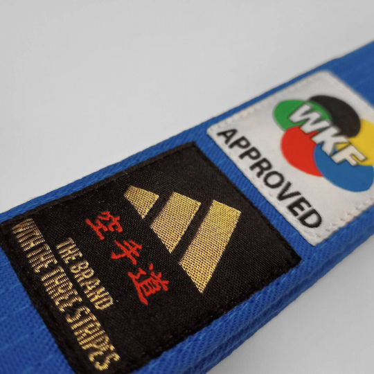 adidas Elite WKF Logo Зона Карате Синя