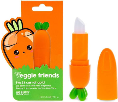 Lip Balm Mad Beauty Veggie Friends Carrot 3.2g