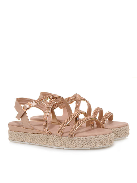 Exe Kids' Sandals Rose Gold