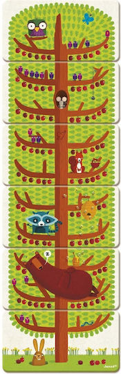 Board Game Παιχνίδι Μνήμης Χαρούμενο Δένδρο for 4 Players 4+ Years Old (EN) Janod