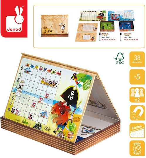 Board Game Ναυμαχία for 4+ Players 4+ Years Old (EN) Janod