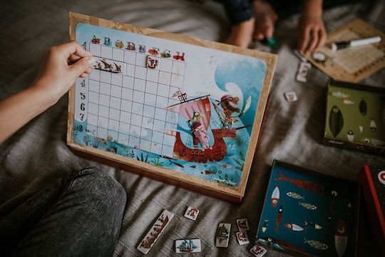 Board Game Ναυμαχία for 4+ Players 4+ Years Old (EN) Janod
