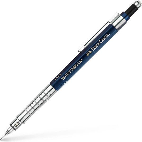 Faber-Castell Tk-fine Vario L Mechanical Pencil for Drawing Metallic 1pcs Blue