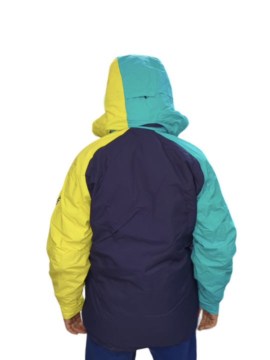 Helly Hansen Cosmique 62159-570 Ανδρικό Μπουφάν για Σκι & Snowboard Πολύχρωμο