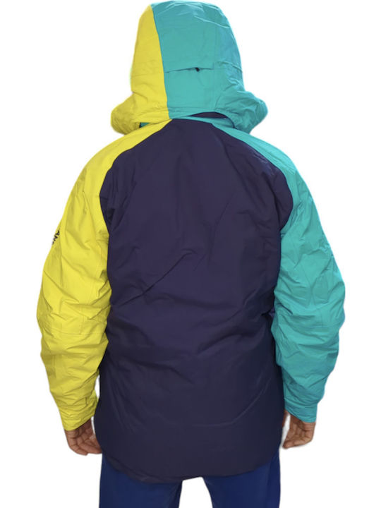 Helly Hansen Cosmique 62159-570 Ανδρικό Μπουφάν για Σκι & Snowboard Πολύχρωμο