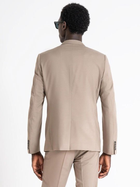 Antony Morato Herrenanzugsjacke Beige