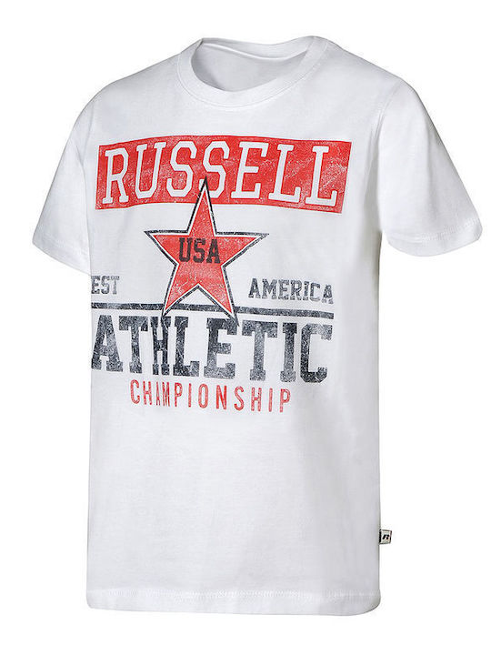 Russell Athletic Παιδικό T-shirt Λευκό