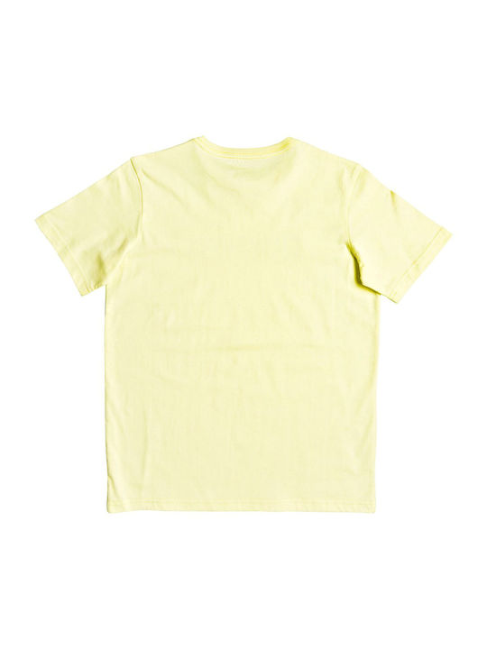 Quiksilver Kinder-T-Shirt Gelb