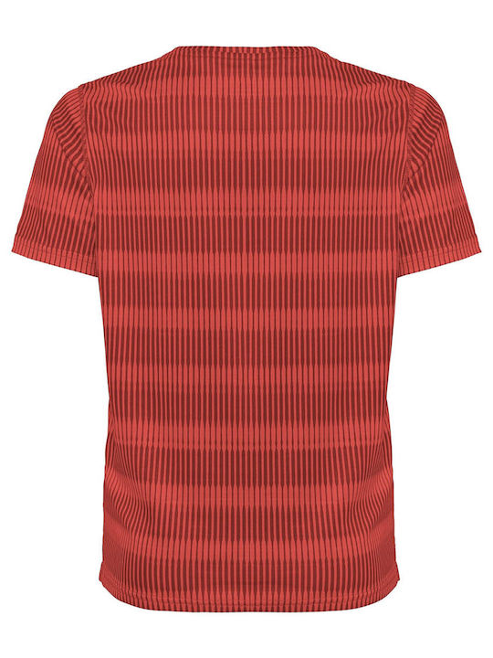 Odlo Kids T-shirt Red Ceramicool Blackcomb