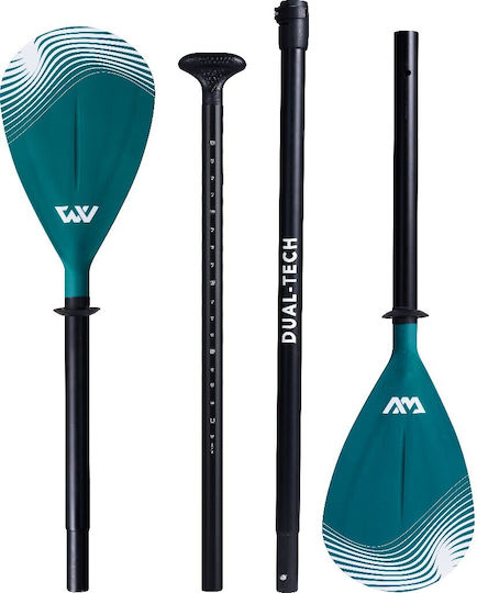 Aqua Marina Dual-Tech Paddle for Sup Blue