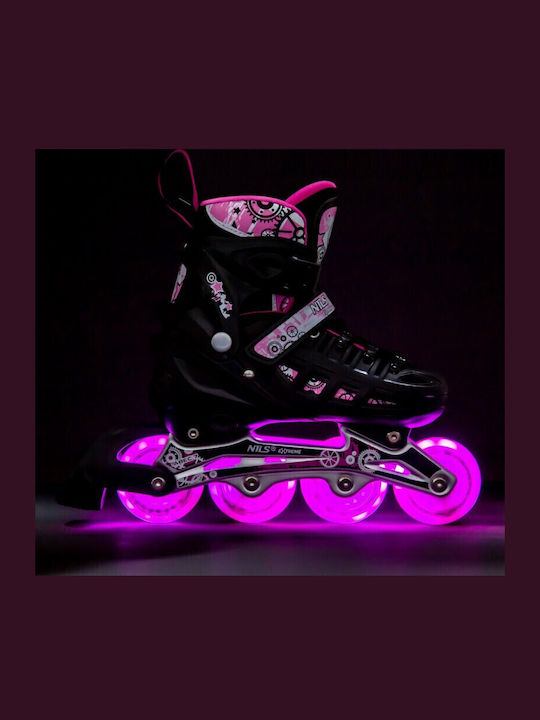 Nils Inline Ролери Ролки Черен За възрастни/За деца