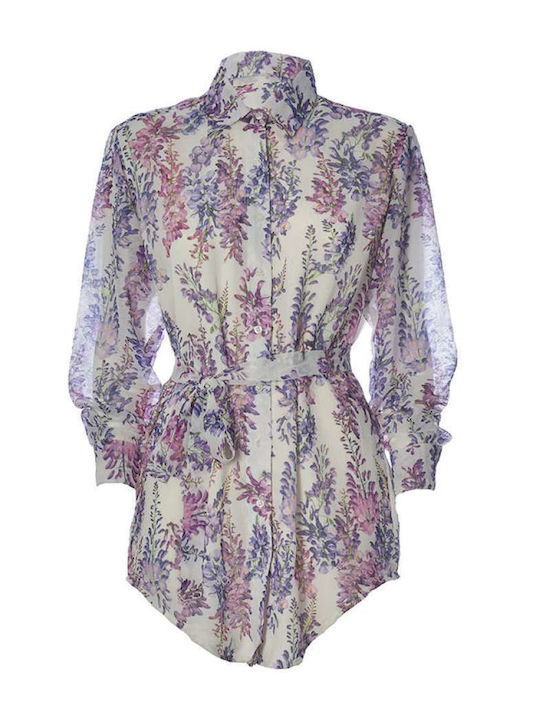 Inart Damen Kaftan Strand Rosa