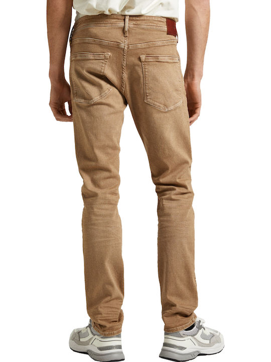 Ανδρικό Παντελόνι Τζιν 858/khaki Beige