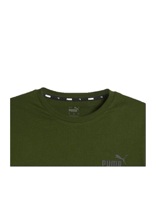 PUMA T-shirt Χακί