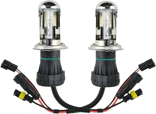 Carman Λάμπες H4 Xenon 6000K Ψυχρό Λευκό 2τμχ
