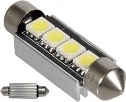 Heleco Lamps Car C5W Canbus LED 6000K Cold White 12V 2W 2pcs